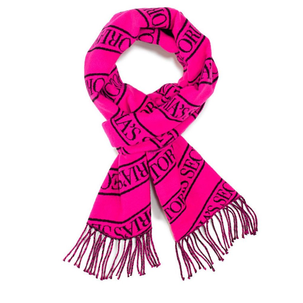 Victoria's Secret Woven Logo Scarf